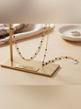 6 Pieces of plunder Necklaces with Bead Accents